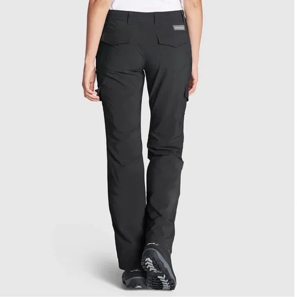 EDDIE BAUER Women’s Polar Fleece-Lined Pants — Size 8/medium - Picture 11 of 12